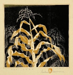 Hopi Corn, Gustave Baumann