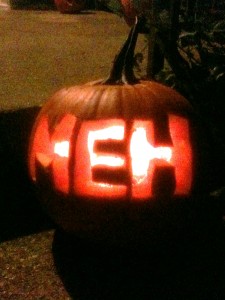 Apathetic Pumpkin, AES, 2013