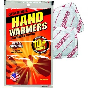 Hand warmers or rubbers? You decide!