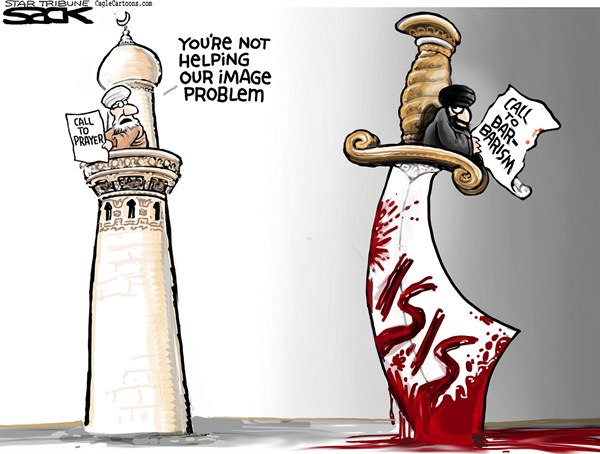 ISIS Political cartoon